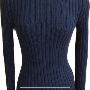 Michael KORS Deep Blue Sweater. 100% cotton. Size S.